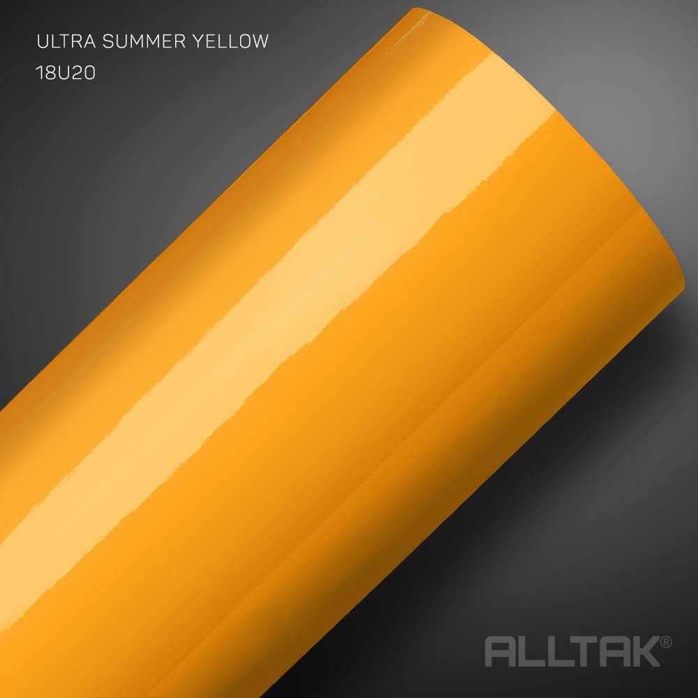 Ultra Summer Yellow | Alltak Envelopamento Automotivo