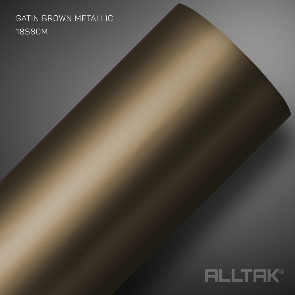 Linha Satin Brown Metallic | Alltak Envelopamento Automotivo