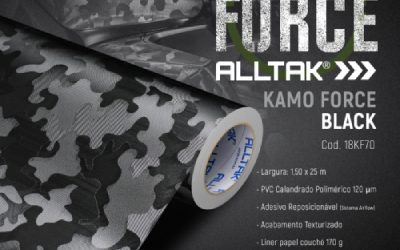 Novidades‌ ‌Alltak:‌ ‌Conheça‌ ‌os‌ ‌adesivos‌ ‌Forged‌ ‌Black‌ ‌e‌ ‌Kamo‌ ‌Force‌ ‌Black‌