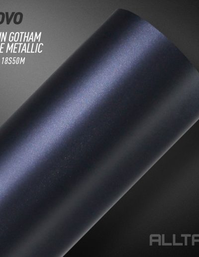 Satin Gotham Blue Metallic | Alltak Envelopamento Automotivo