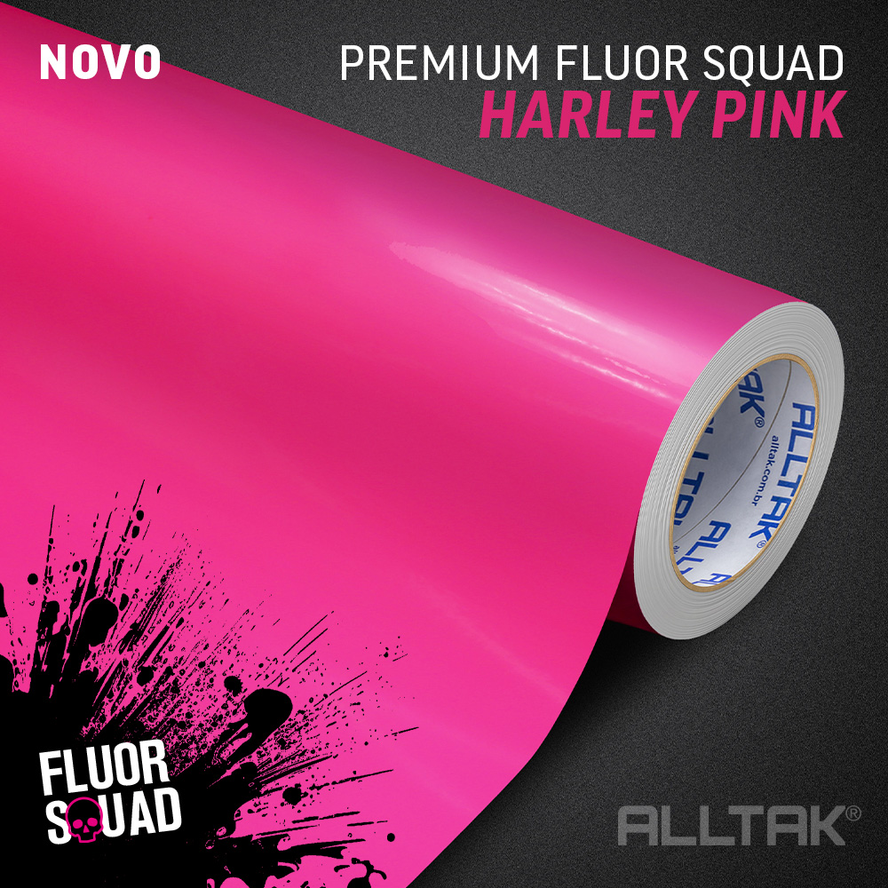 Fluor squad harley pink Alltak