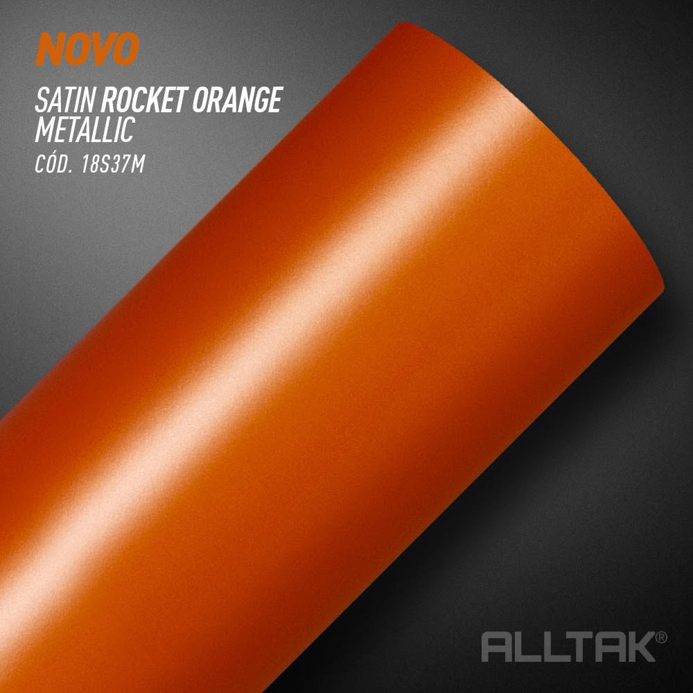 Satin Rocket Orange Metalic 18s37m