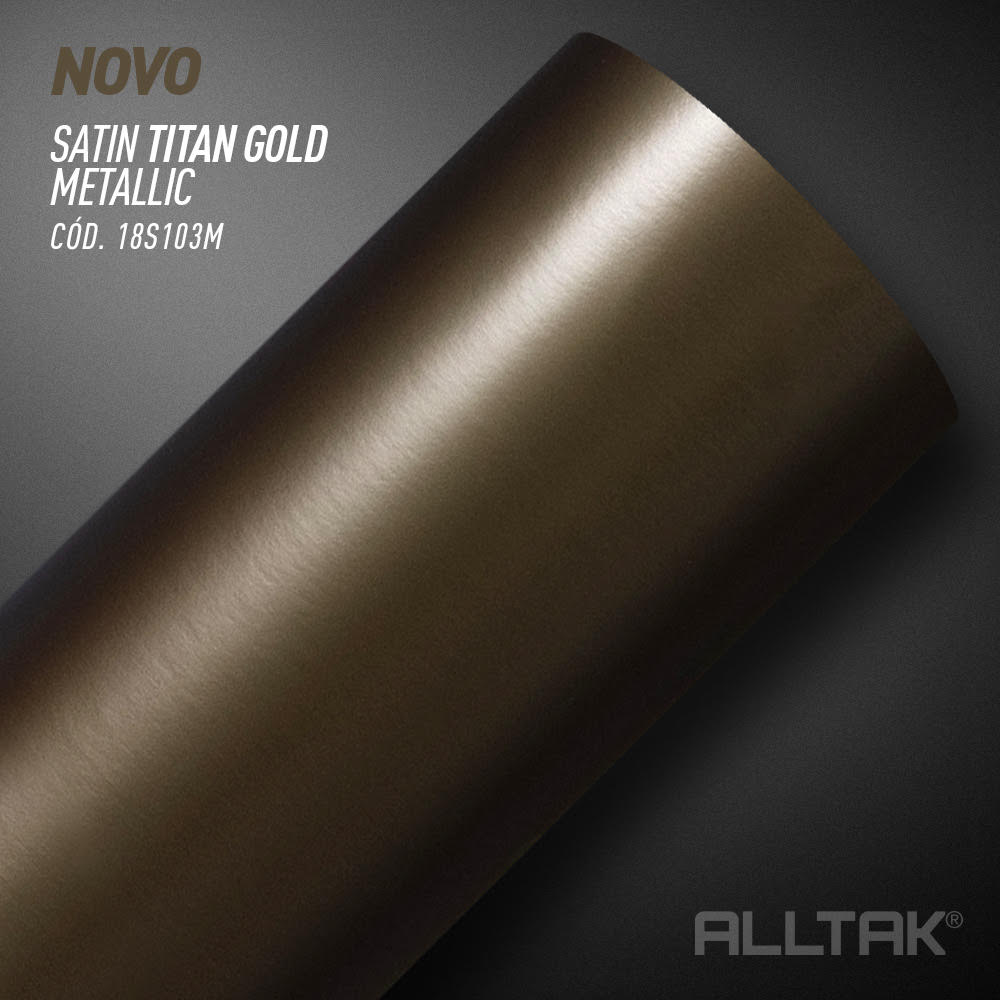 Satin Titan Gold Metalic 18s103m